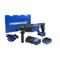 Młotowiertarka SDS plus 18 V RawlHAMMER R-PRH18-26-XL2 26 mm 2,5 J – 2 akumulatory 5,0 Ah, ładowarka | R-PRH18-26-XL2 Rawlplug