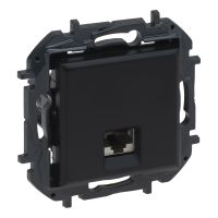 Gniazdo komputerowe RJ45 kat. 6A STP, czarny, NILOE STEP | 863569B Legrand