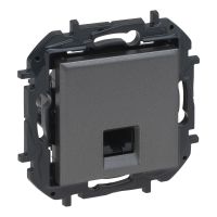Gniazdo komputerowe RJ45 kat. 6 UTP, stalowy, NILOE STEP | 863463B Legrand