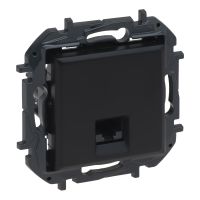 Gniazdo komputerowe RJ45 kat. 5e UTP, czarny, NILOE STEP | 863559B Legrand