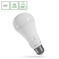 Lampa LED GLS 13W 1500lm CCT 2700/3000/4000/5000/6500K E27 230V SPECTRUM | WOJ+14716 Wojnarowscy