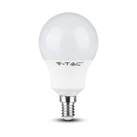 Żarówka LED V-TAC SAMSUNG CHIP 8,5W E14 kulka VT-269 4000K 806lm 5 lat gwarancji | 3800157677431 LED EUROPE