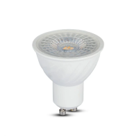 Żarówka LED V-TAC SAMSUNG CHIP GU10 6W 10st (wąski kąt światła) VT-249 3000K 445lm 5 lat gwarancji | 3800157677592 LED EUROPE
