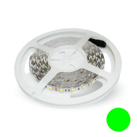 Taśma LED V-TAC 12V SMD5050 300LED IP20 11W/m VT-5050 60-IP20-11 Kolor Zielony | 3800157679558 LED EUROPE