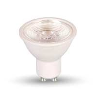 Żarówka LED V-TAC 7W GU10 soczewka ściemnialna 38st VT-2886D 6400K 550lm | 3800157602099 LED EUROPE