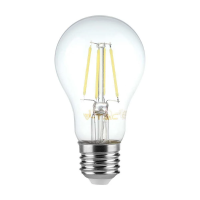 Żarówka LED 6W filament E27 A60 V-TAC VT-1887 4000K 600lm | 3800157683524 LED EUROPE