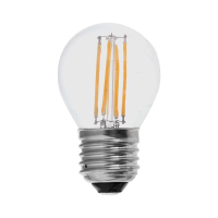 Żarówka LED V-TAC 4W filament E27 G45 P45 kulka VT-1980 3000K 400lm | 3800157683517 LED EUROPE
