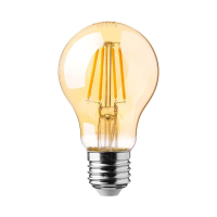 Żarówka LED V-TAC 12W filament E27 A60 bursztyn VT-2123 2200K 1350lm | 3800157683913 LED EUROPE