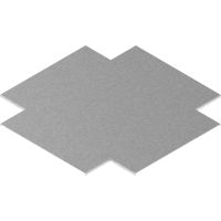 Pokrywa czwórnika kanału PCZKN175, gr.blachy 1,0mm | 500617 Baks