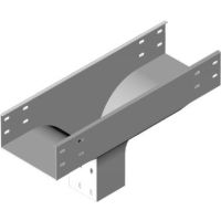 Trójnik reducyjny symetryczny TRZP300H100, gr.blachy 1,5mm | 312230 Baks