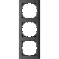 Ramka M-Pure potrójna antracytowy, Merten | MTN4030-3614 Schneider Electric