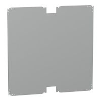 Płyta montażowa pełna ocynkowana do obudowy PLA 1000x 1000mm , Thalassa | NSYPMM1010 Schneider Electric
