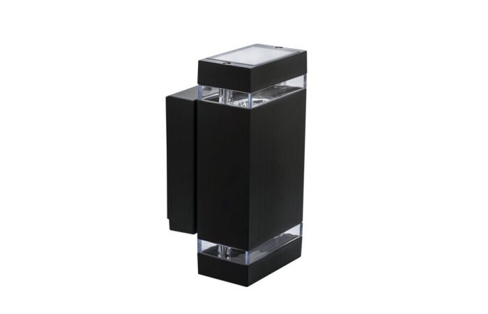 Oprawa ogrodowa ścienna Zew EL-235J-B 2x35W GU10 230V, czarna | 22440 Kanlux