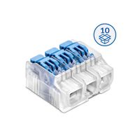 Szybkozłączka z dźwignią SCL3 B10 transparentny/niebieski (woreczek = 10 szt.) | 88001313 Simet