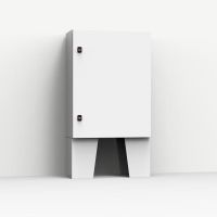 Cokół, stojak do montażu podłogowego do obud.naściennej, 300x300, RAL7035 | PFF330R5 Hoffman (Eldon)