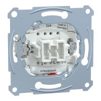 Przycisk jednobiegunowy 1Z 10A IP20, Merten | MTN3150-0000 Schneider Electric