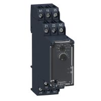 Przekaźnik czasowy z opóźnieniem zakres 0,05s-10min 24-240V AC/DC, 2 styki C/O | RE22R2KMR Schneider Electric