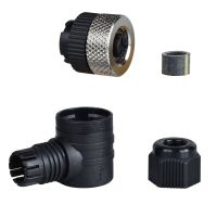 Złącze żeńskie M12 kątowe 3-pinowe dławica Pg7 | XZCC20FCM30B Telemecanique Sensors