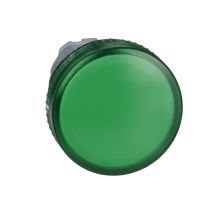 Główka lampki sygnalizacyjnej Fi-22mm, zielona Harmony XB4 | ZB4BV03 Schneider Electric