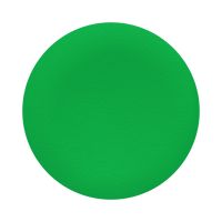Wkładka zielona do okrągłych przycisków Fi-22mm | ZBA3 Schneider Electric
