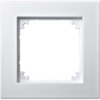 Ramka pojedyncza, Merten, M-Plan, biały polarny (mat) | 486119 Schneider Electric