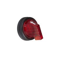 Krótki uchwyt do podświetlanego przełącznika, czerwony, Fi-30mm, Harmony 9001K | 9001R8 Schneider Electric