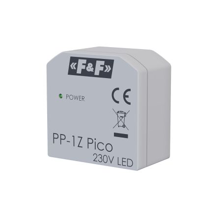Przekaźnik miniaturowy dopuszkowy 16A PP-1Z-LED-Pico | PP-1Z-LED-Pico F&F