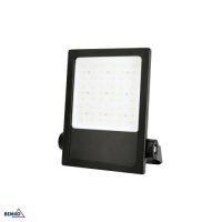 Naświetlacz LED TESSA 100W 15000lm CCT 3000/4000/5000K IP66 90X90 czarny RAL9017  | C66-LFT-100BL-CCT-9090 Bemko