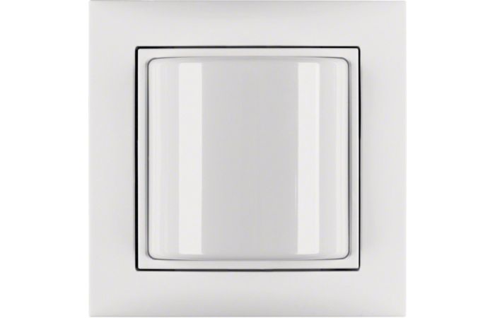 Sygnalizator świetlny z ramką, system przywoławczy, biały połysk, B.Kwadrat/S.1 | 52038989 Hager