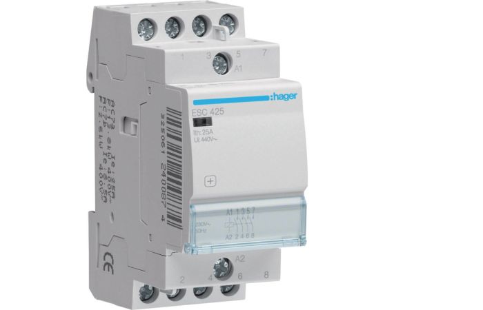 Stycznik 230VAC 4NO 25A AC-7a/b