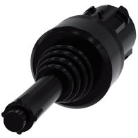 Wyłącznik współrzędnościowy, 22 mm, okrągły, tworzywo sztuczne, czarny, 4 położenia przełączania, | 3SU1000-7BF10-0AA0 Siemens