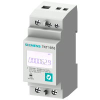 Przyrząd pomiarowy 7KT PAC1600, 1-fazowy, 63 A, szyna DIN, M-Bus, MID, SENTRON | 7KT1654 Siemens