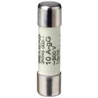 Wkładka bezpiecznika cylindrycznego, 10x38 mm, 2 A, gG, Un AC: 500 V, SENTRON | 3NW6002-1 Siemens