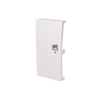 Klawisz podwójny lewy światło 1/2 ABB-free@home biały, Zoni | 2CHT622103A4500 ABB