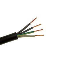 Przewód warsztatowy H05VV-F (OWY) 4x0,75 żo 300/500V czarny KRĄŻEK | 5907702816951 EK Elektrokabel