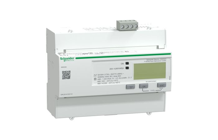Licznik energii elektrycznej 1/3-fazowy 125A 100-480V kl.1/B Modbus taryfowy cyfr modułowy, Acti 9 | A9MEM3355 Schneider Electric