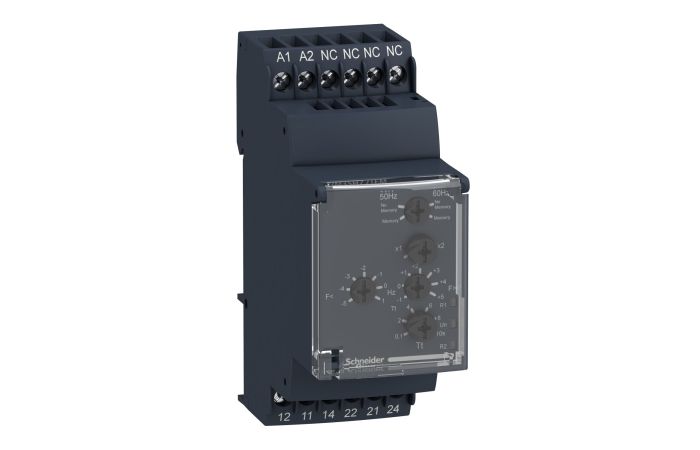 Przekaźnik kontroli częstotliwości 40-70HZ 120-277VAC | RM35HZ21FM Schneider Electric