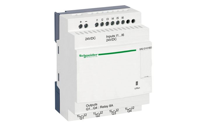 Przekaźnik programowalny 24VDC 6we-d 6wy-p Zelio Logic | SR2D101BD Schneider Electric