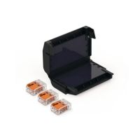Puszka żelowa EASY-PROTECT 332 ze złączkami WAGO-COMPACT 0,2-4 mm2 (3 złączki 2-przewodowe) | 407862 Cellpack