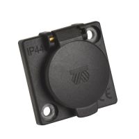 Gniazdo małe czarne od transformatorów przenośnych PFS, GN SELV 24VAC 16A IP44 | 12820-3003 Breve-Tufvassons