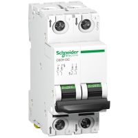 Wyłącznik nadprądowy C 60H-DC 10KA C6 DC 2P, Acti 9 | A9N61526 Schneider Electric