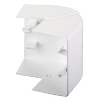 Łącznik zewnętrzny 95x55 mm PC/ABS biel polarna Optiline 45 | ISM10202P Schneider Electric