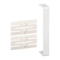 Łącznik z osłoną poŁączenia 185x55 mm PC/ABS biel polarna Optiline 45 | ISM10506P Schneider Electric