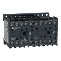 Stycznik nawrotny miniaturowy 6A AC-3 styk pomocniczy 1NO napiecie cewki 24VDC 3P, TeSys | LP5K0610BW3 Schneider Electric