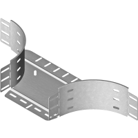 Trójnik dostawny TKDP400H100, gr.blachy 1,5mm | 112402 Baks