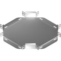 Czwórnik korytka CZKBJ 100H50, gr.blachy 1,0mm | 151103 Baks