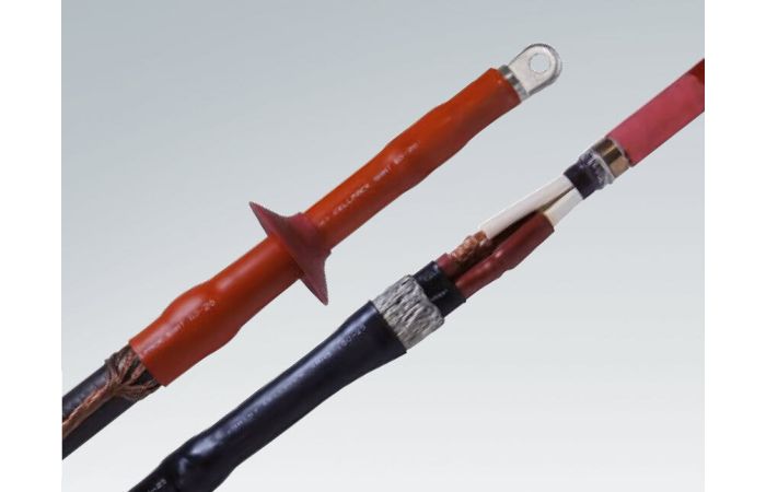 Mufa termokurczliwa do kabli trakcyjnych, typ SMHA1 500 VP MS6,ze złączką prasowaną Al. 3,6/6kV | 427192 Cellpack