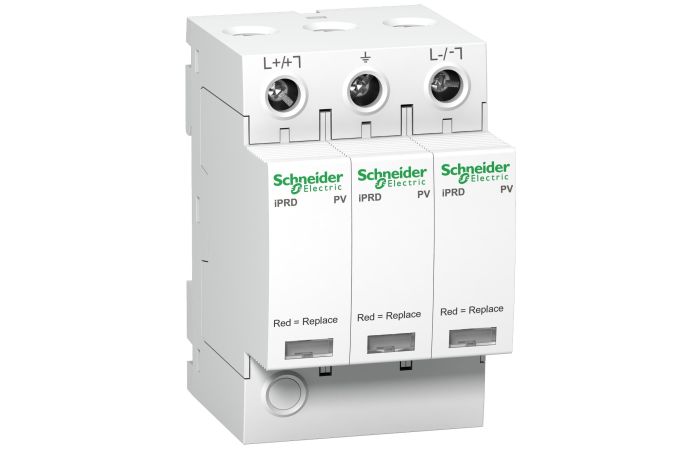 Ogranicznik przepięć iPRD-DC40r-T2-3-1000 3-biegunowy Typ2 40 kA ze stykiem, Acti 9