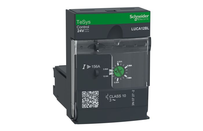 Moduł sterujący podstawowy klasa 10 3-12A 24VDC | LUCA12BL Schneider Electric