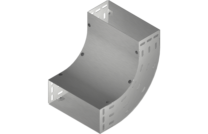 Łuk 90st. LUJ400H100, gr.blachy 1,0 mm | 112940 Baks